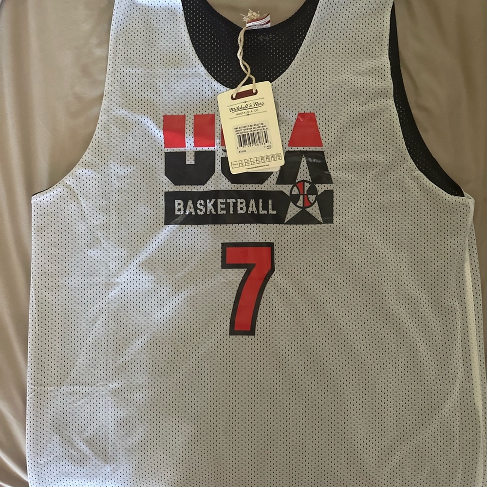 LARRY BIRD TEAM USA PRACTICE JERSEY